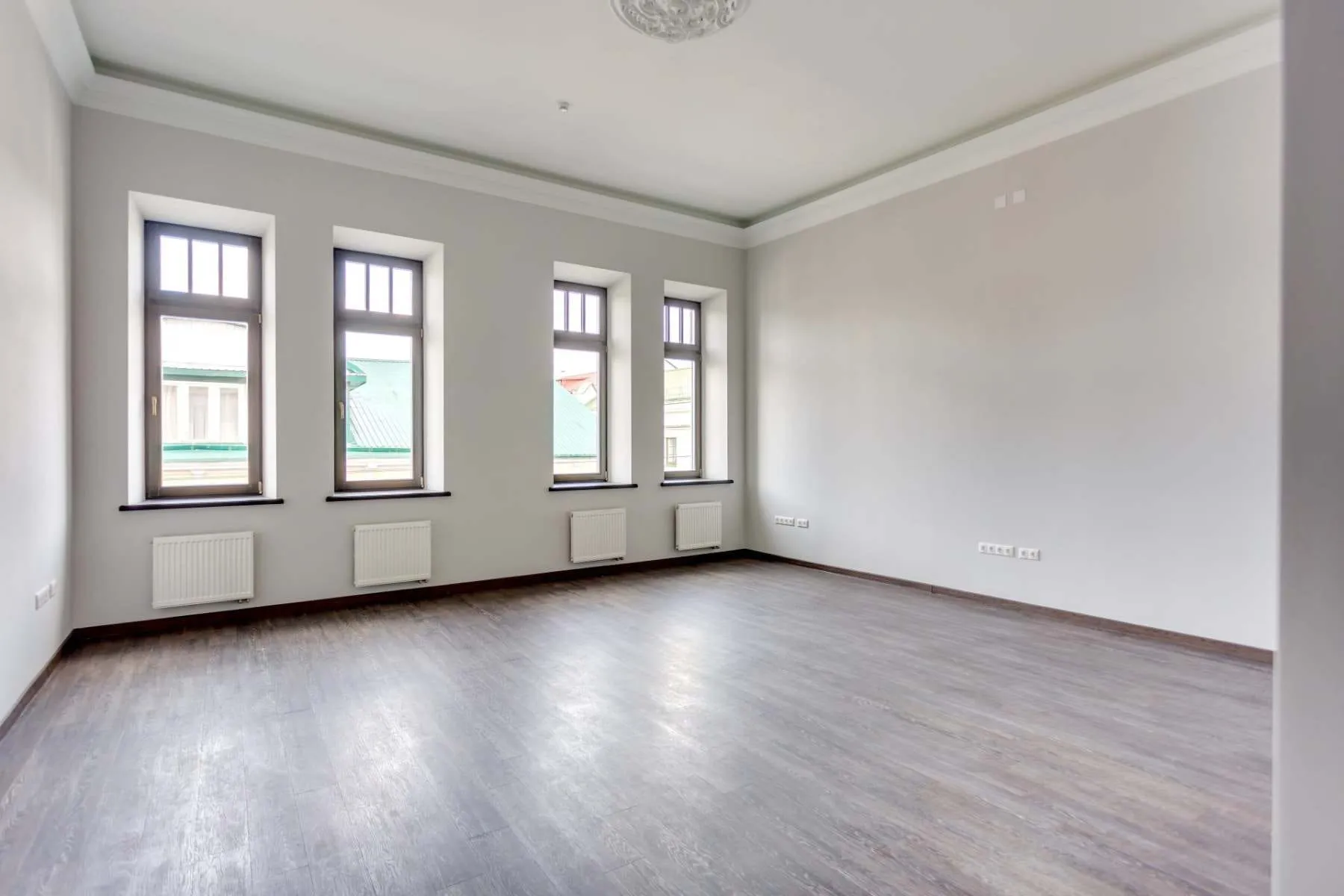 Empty room ready for a one-off deep clean, John Addley Ltd Liverpool